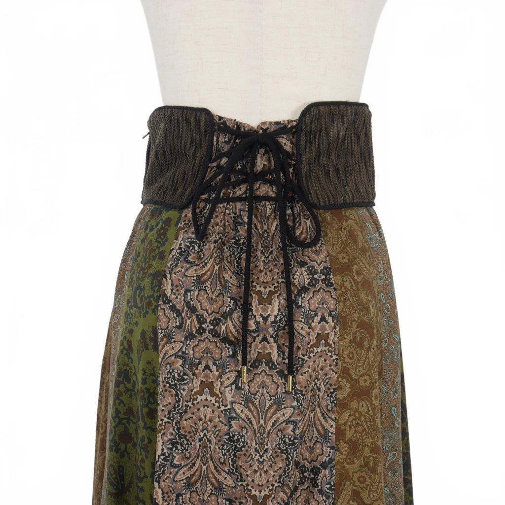 FUMIE=TANAKA/フミエタナカ　ロングスカート　新品未使用タグ付き タグ付 未使用 FUMIE TANAKA フミエタナカ ロングスカート