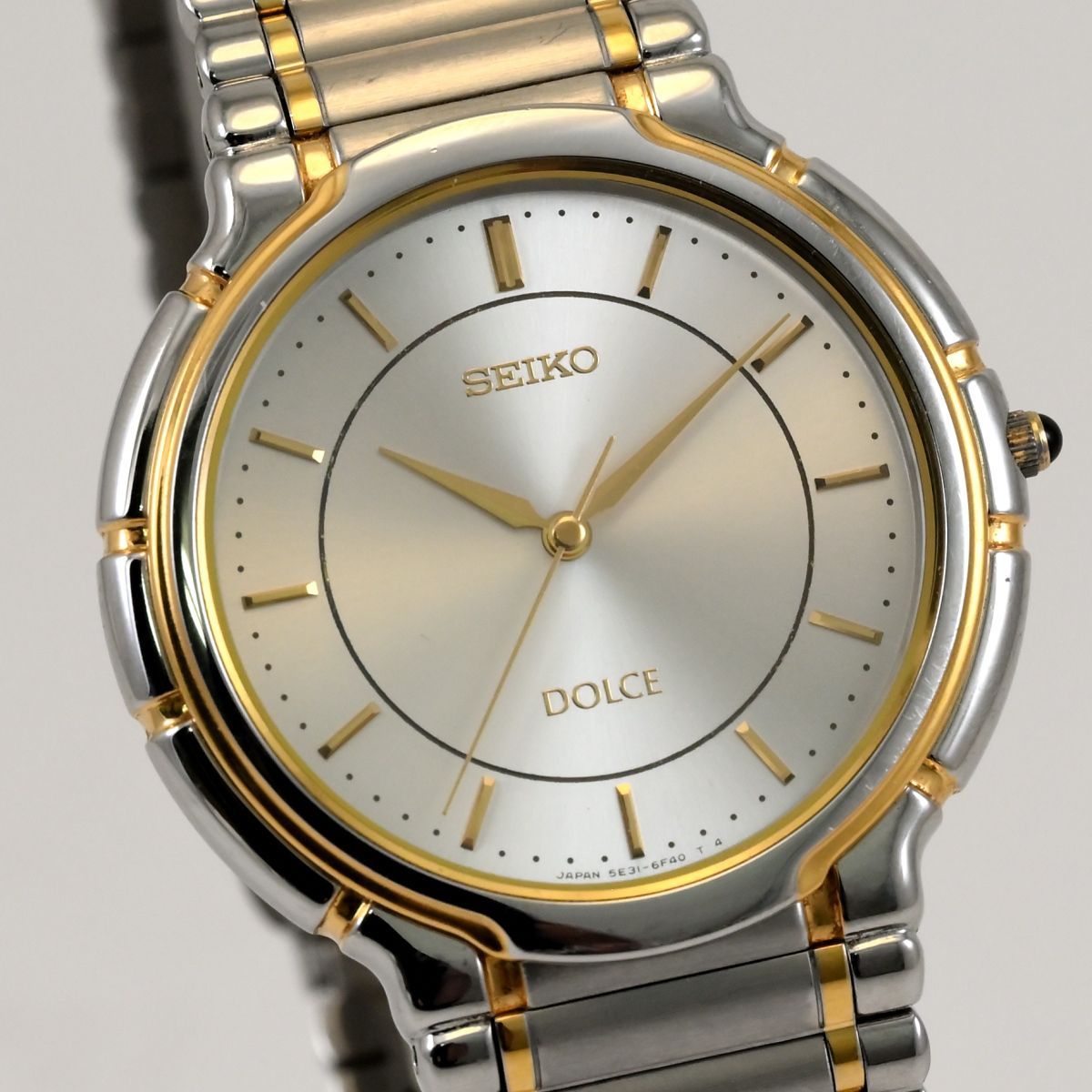 SEIKO】セイコー DOLCEドルチェ 34mm QUARTZ時計 ユニセックス ドレス 