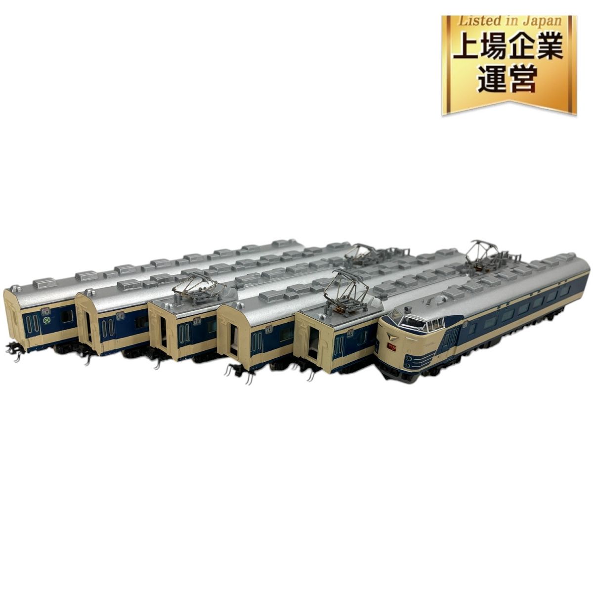 『KATO 10-130 583系交直両用特急形寝台電車』 Amazon | Nゲージ KATO 10-130 583系交直両用特急形寝台車6両