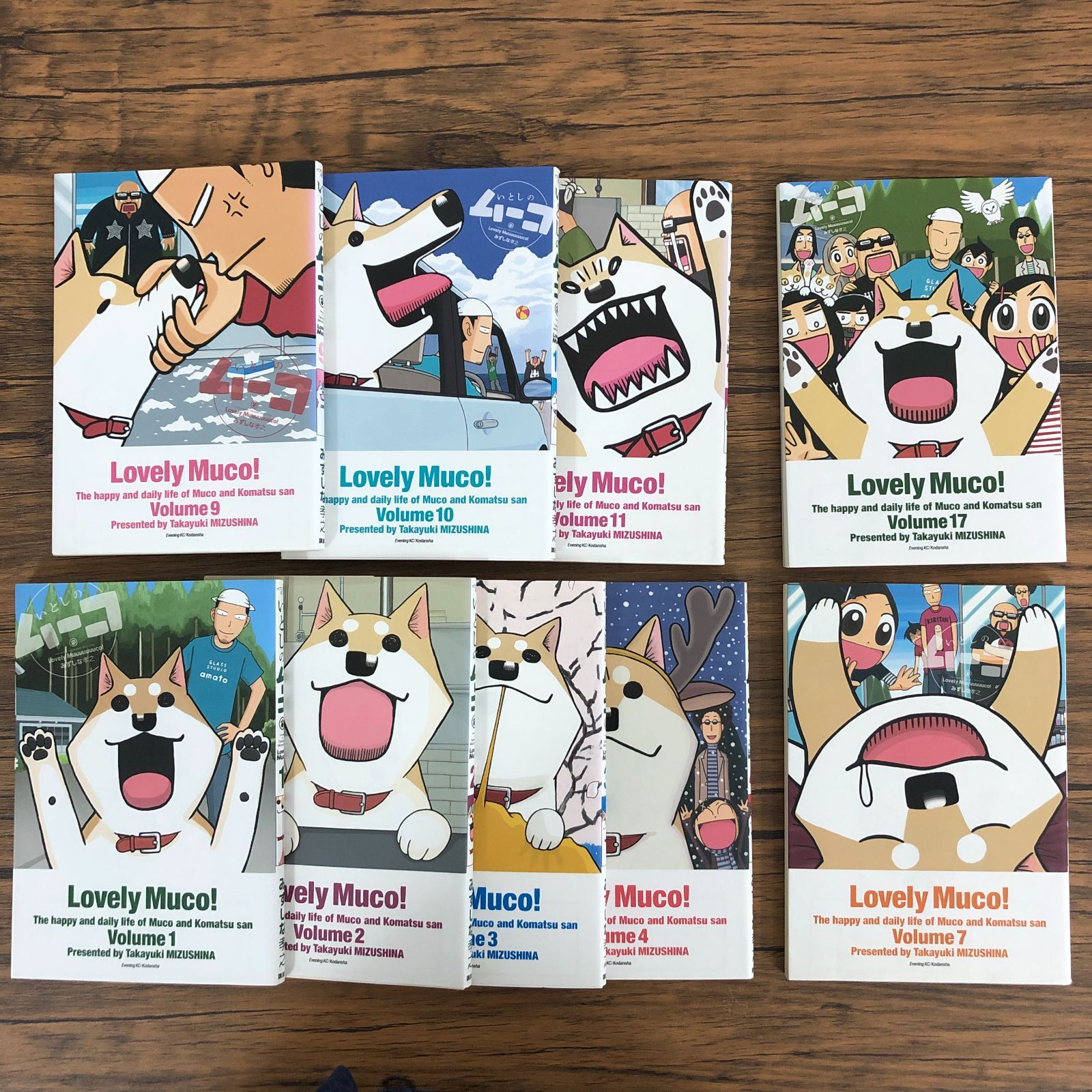 送料込み いとしのムーコ（全17巻） みずしな孝之 【いとしのムーコ