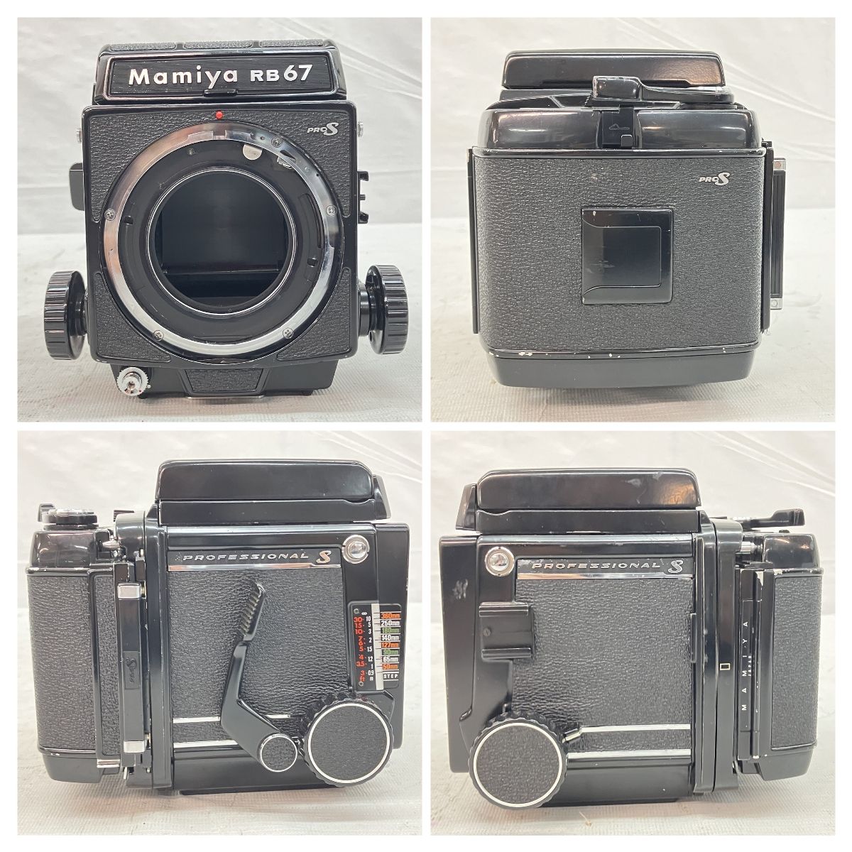 Mamiya RB67 Pro S 中判フィルムカメラ レンズ4つ付き ファインダー ポラロイドバック ハードケースセット マミヤ セコール 中古  C9127988 - メルカリ