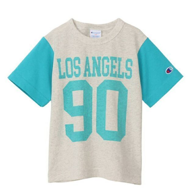 HANES ヘインズ S/S T-SHIRT ブルーグリーン 130サイズ CK-X337 440 | スポーツ 運動 服 衣類 ウエア ウェア トップス ショートスリーブ Tシャツ 半袖 着心地 コットン ドライ 天竺素材 デザイン シンプ