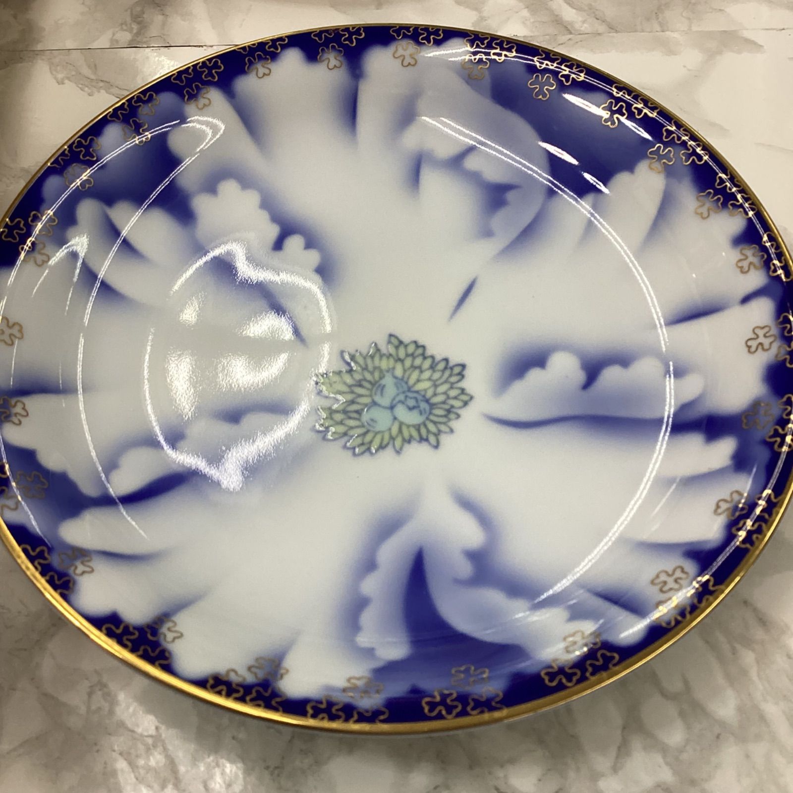 新品未使用】深川製磁 木箱入り 牡丹金ミル 和皿揃 5枚セット - メルカリ