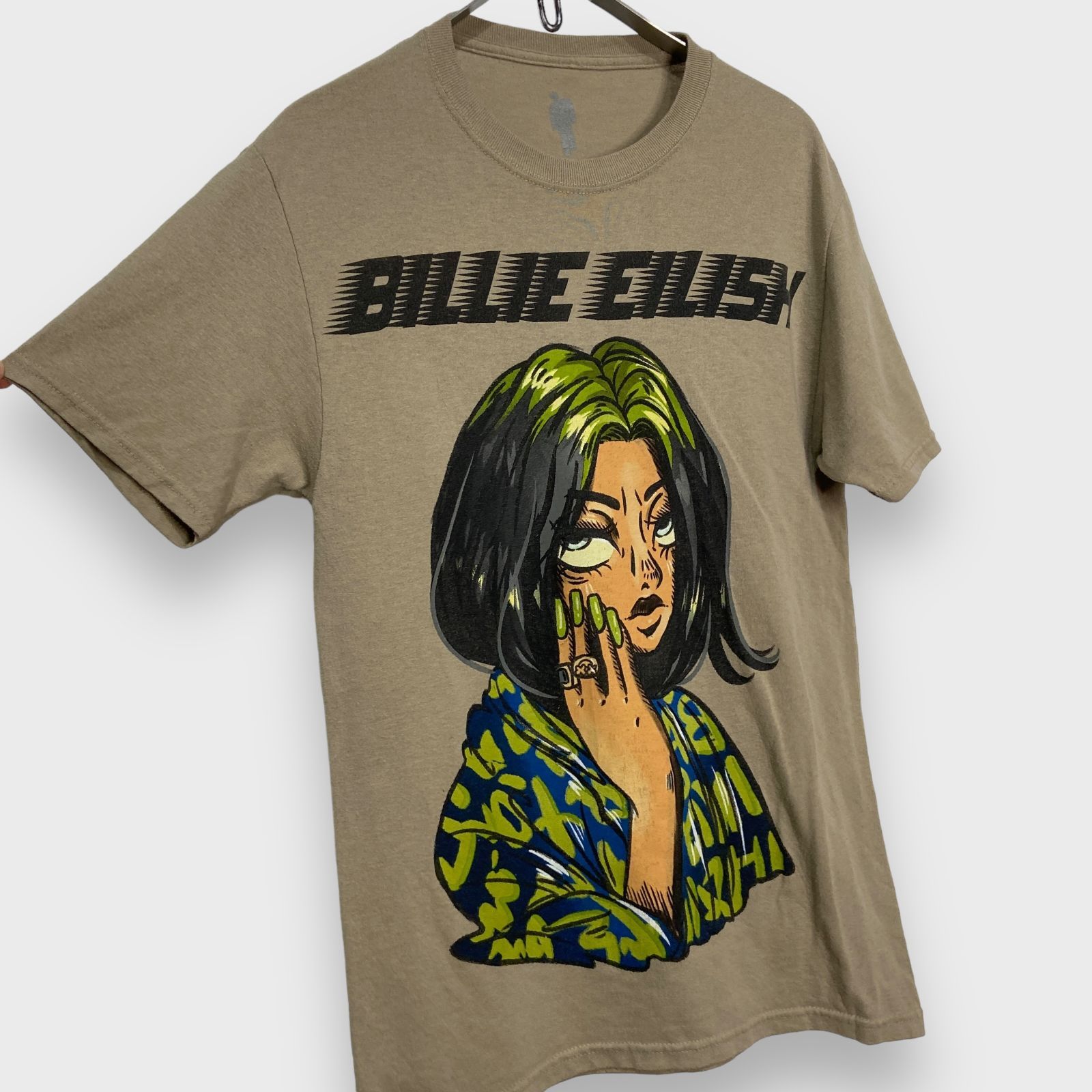 ビリーアイリッシュ　公式Tシャツ　BILLIE EILISH (XL) ビリーアイリッシュ Tシャツ アッシュブラック XL Billie Eilish