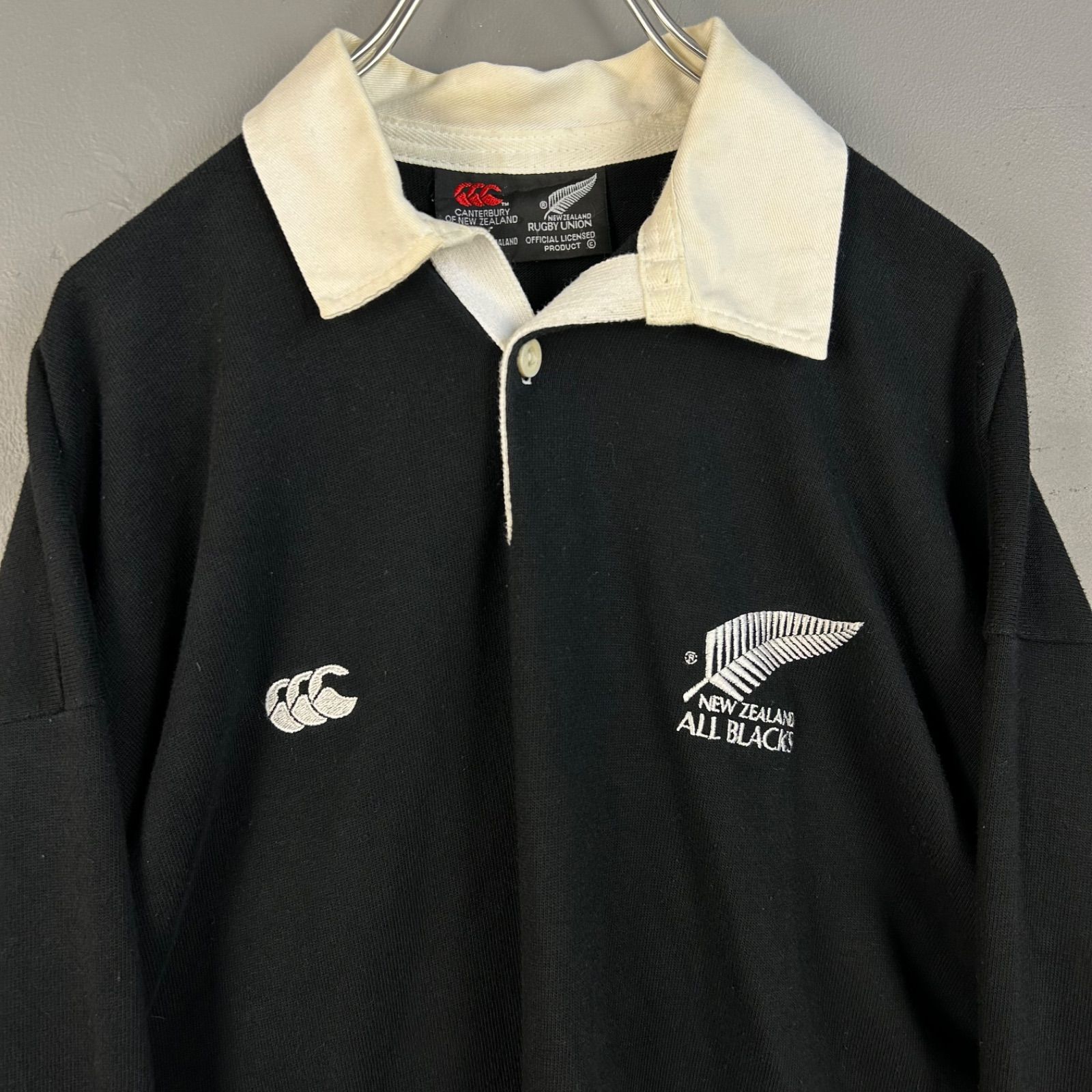 ニュージーランド製 90s Vintage Canterbury RUGBY ALL BLACKS
