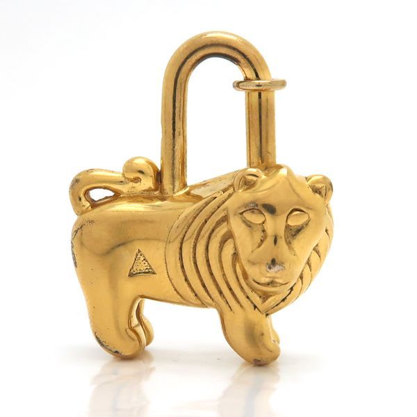 希少レア品！エルメスチャームカデナ1997年アフリカ限定品 HERMES(エルメス) 1997年限定 lion cadena charm ライオン