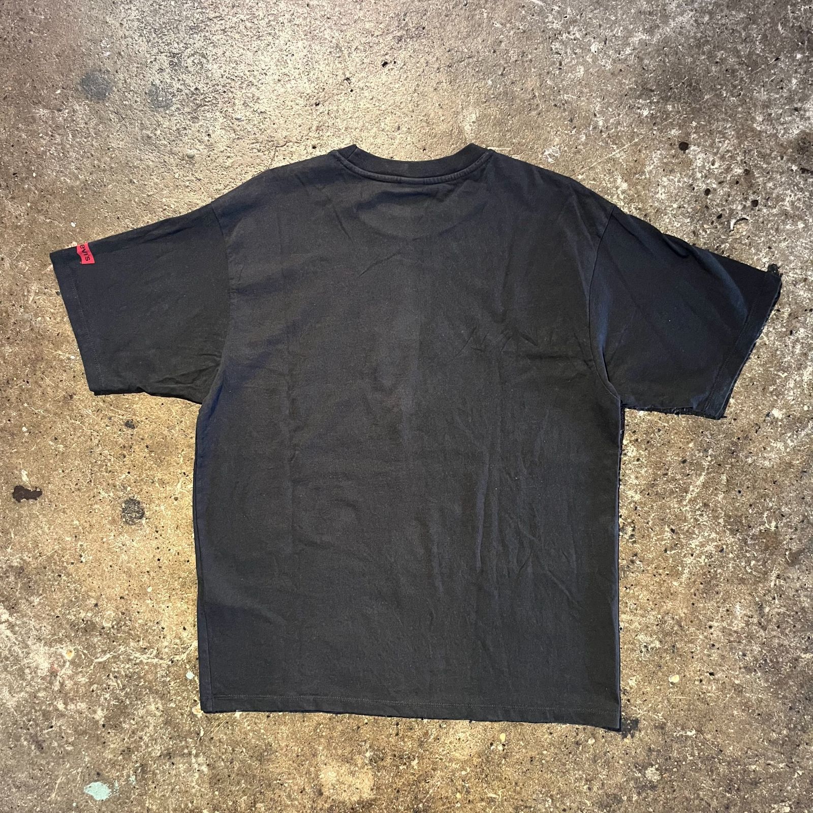 LEVI'S × oasis Decca Logo T-Shirt Black リーバイス オアシス