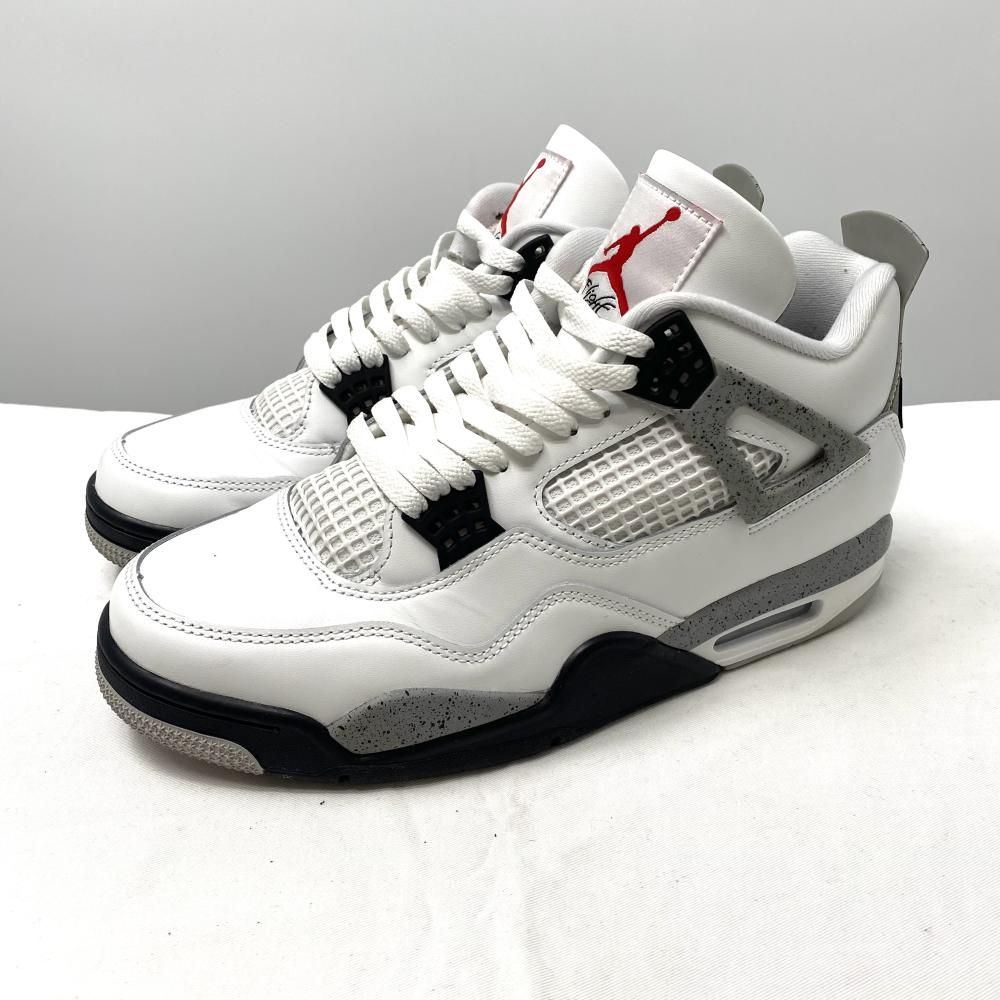 中古】Nike Air Jordan 4 Retro White/Cement 28.5cm FV5029-100