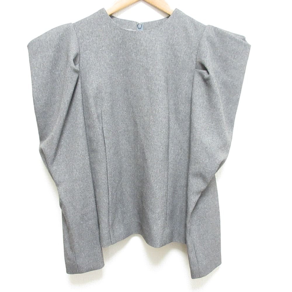 Cygneシーニュ☆トンガリパフtops Manon 2グレー☆ cygne | 《2025 A/W