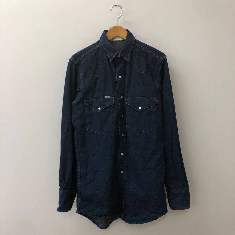 Carhartt カーハート L|S DENIM WESTERN SHIRT ロングスリーブ デニムウエスタンシャツ 長袖 トップス 145-250419-kk-17-tei