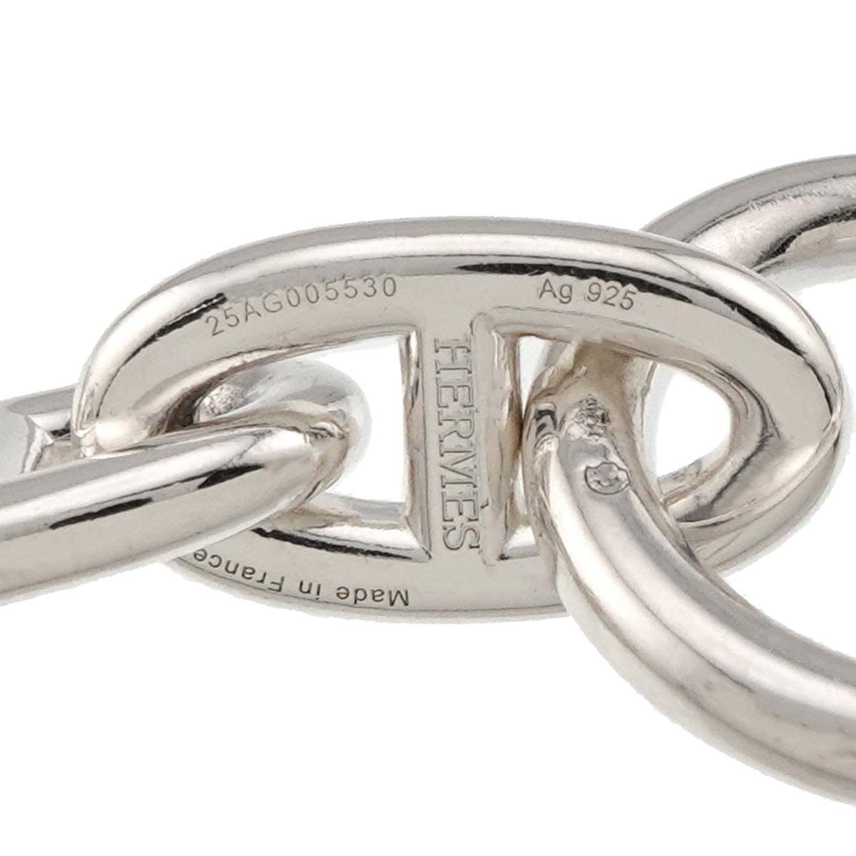 エルメス HERMES シェーヌダンクル GM ブレスレット 12コマ 15.5