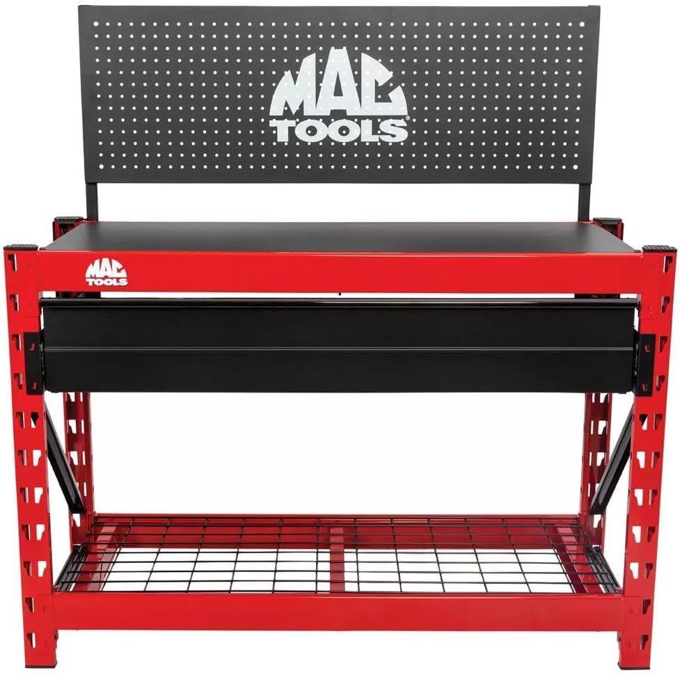 MAC TOOLS ワークベンチ ラック テーブル ペグボード付 マックツールズ