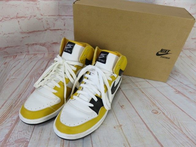 中古】 箱有 NIKE ﾅｲｷ ﾊｲｶｯﾄｽﾆｰｶｰ COURT FORCE HI ｺｰﾄ ﾌｫｰｽ ﾊｲ 314362