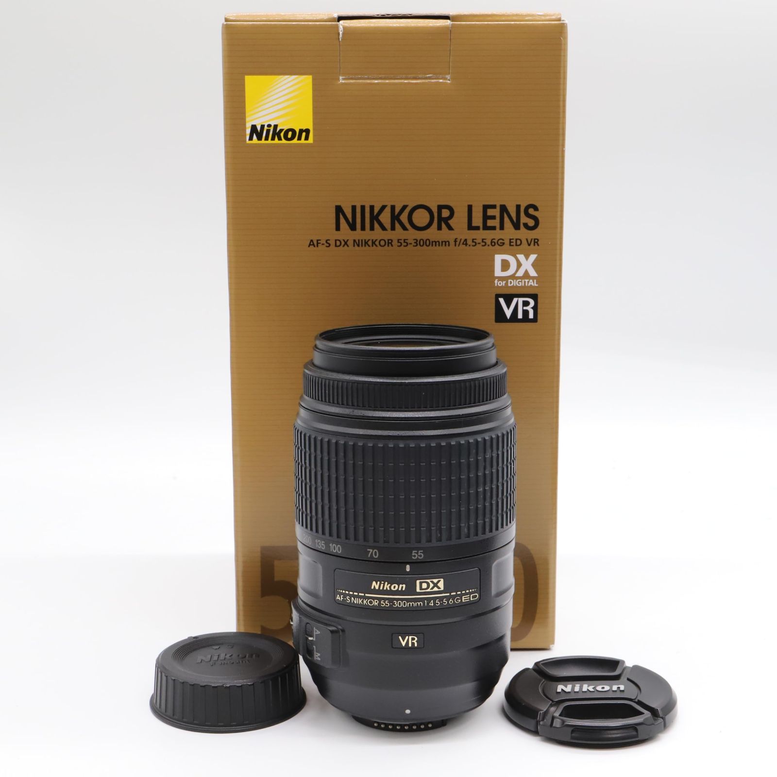 【良品】Nikon 望遠ズームレンズ AF-S DX NIKKOR 55-300mm f/4.5-5.6G ED VR ニコンDXフォーマット専用