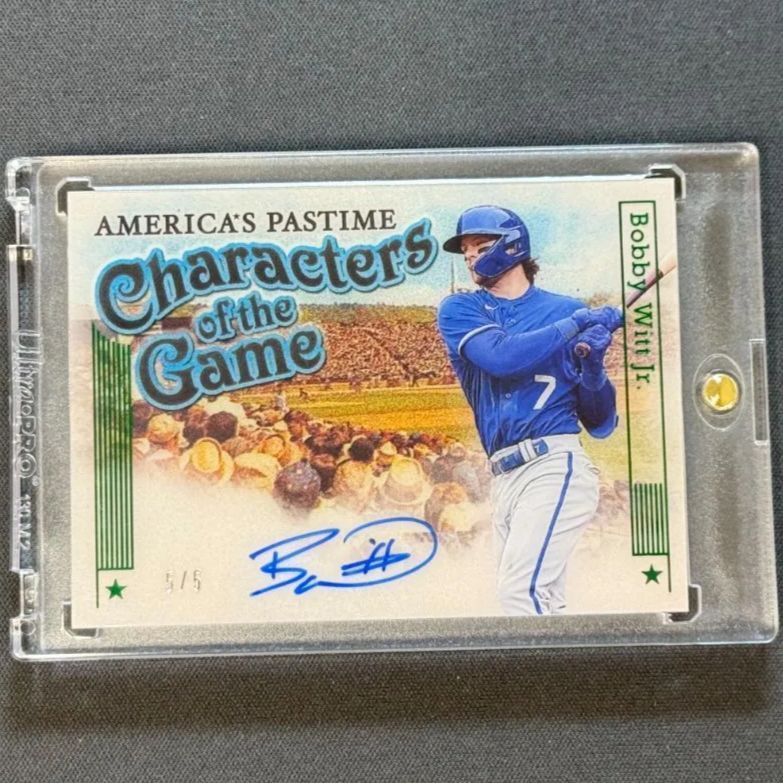 ボビーウィットジュニア　Topps 2023 50枚限定　直筆サインカード 5枚限定サイン】ボビー・ウィットJr. 直筆サイン 2023 Panini 5