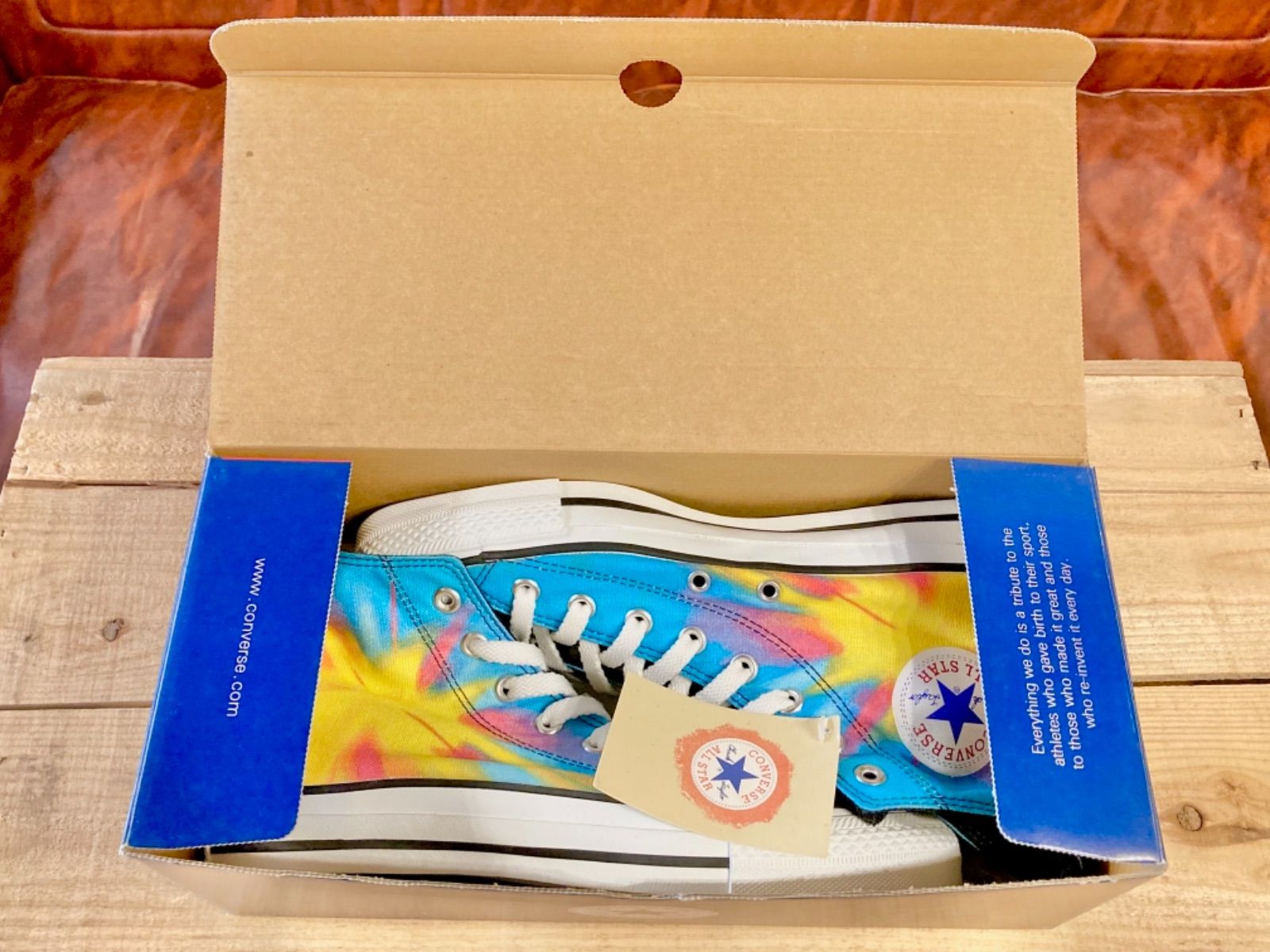 ☆希少レア!コンバース オールスター フラッシュ レインボー デッド  