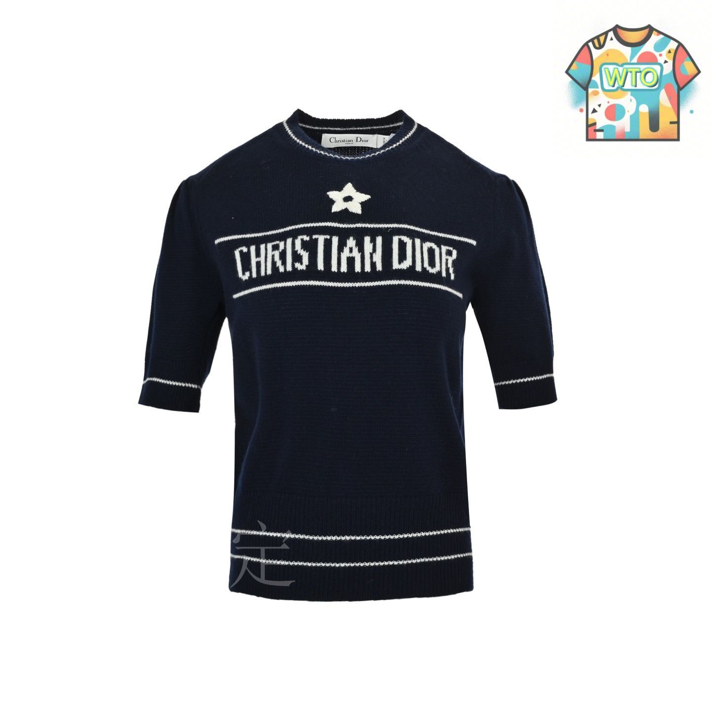 今日特価】Dior 25SS CD ロゴニット半袖-2 - メルカリ
