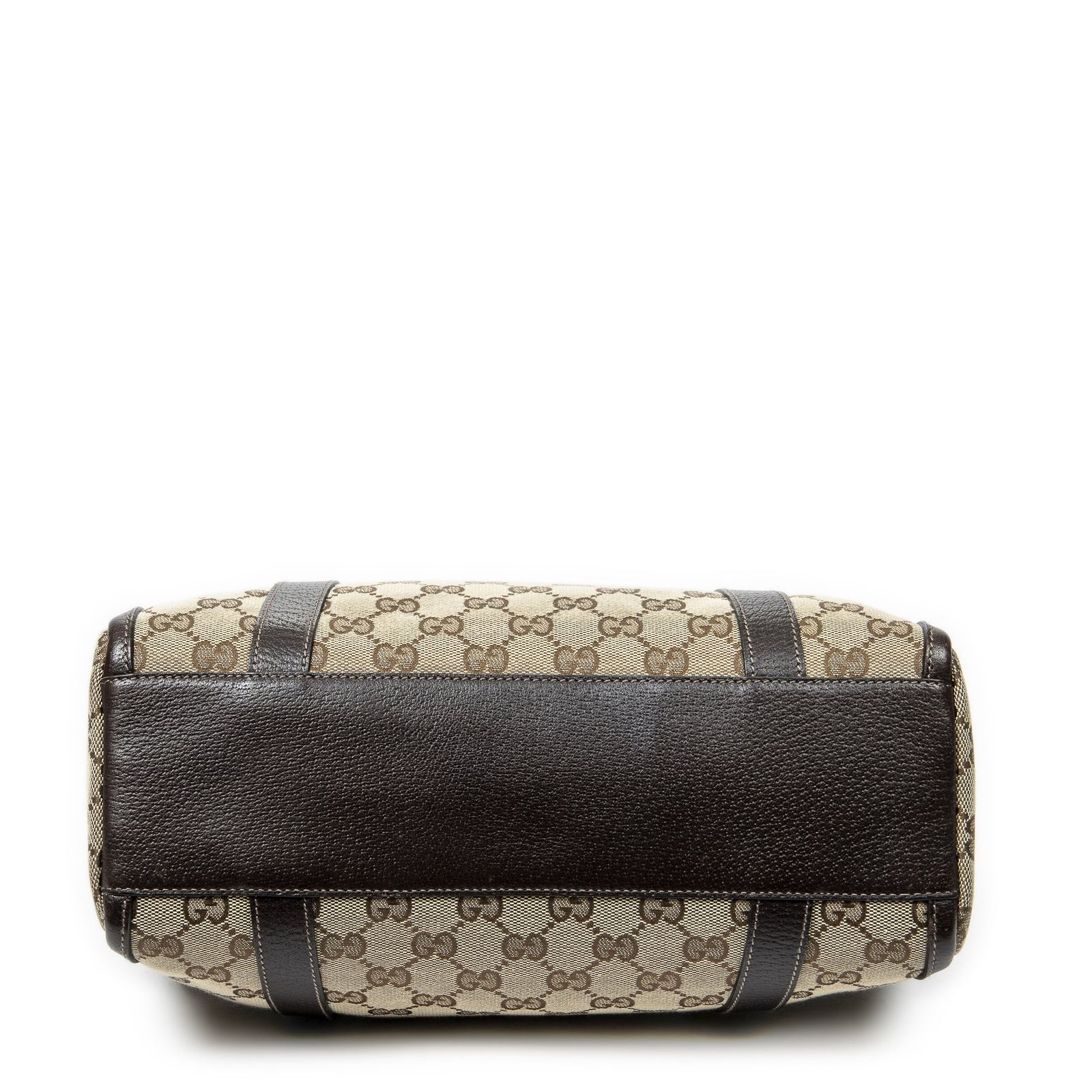 鮮度感のある GUCCI グッチアビーボストンベージュ ブラウンGGキャンバスA 100％品質保証。