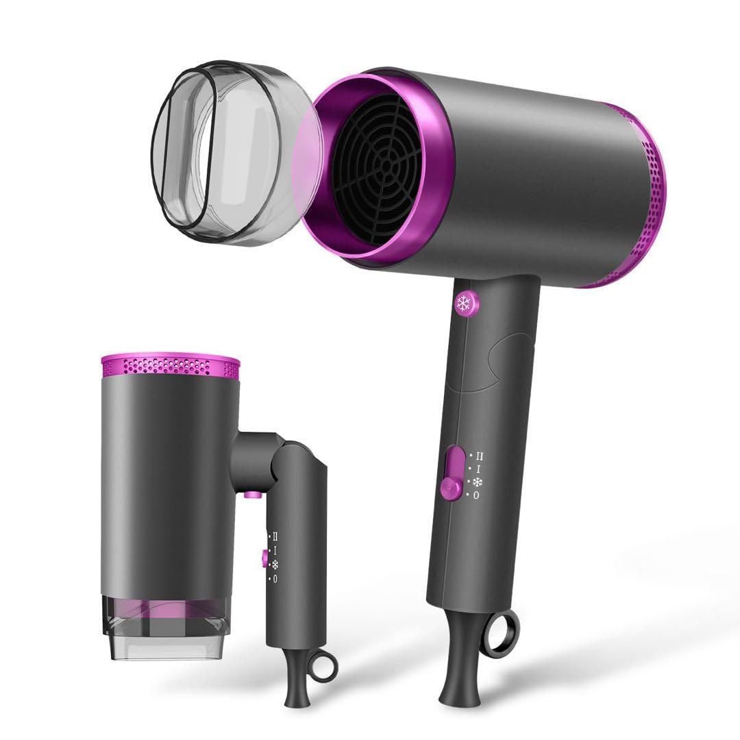 ヘアドライヤー 3段階調整 折り畳み式 軽量 CFJ-09 家庭用