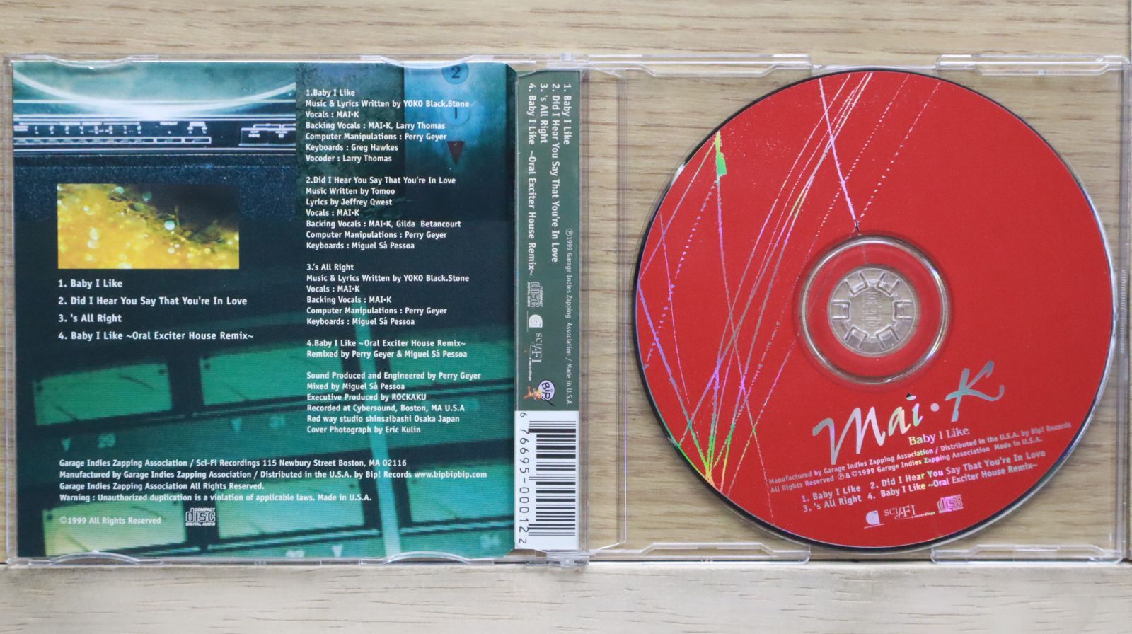 中古CD☆倉木麻衣/Mai Kuraki□ BABY I LIKE 【MA02116