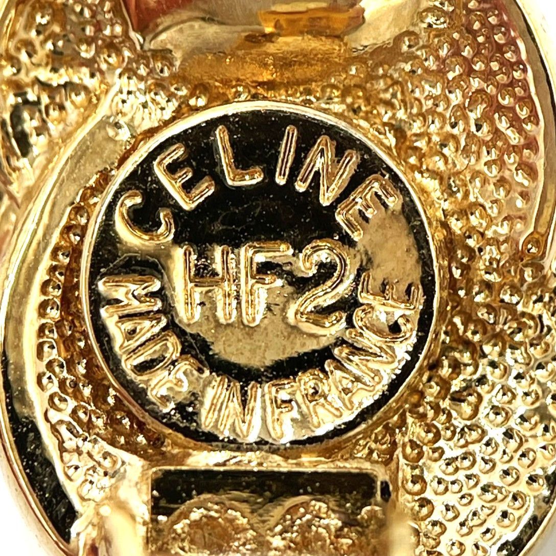 レア品✨美品✨ CELINE ベルト サークルロゴ ゴールド金具 茶 箱付き レア品✨美品✨ CELINE ベルト サークルロゴ ゴールド金具 茶 箱付き