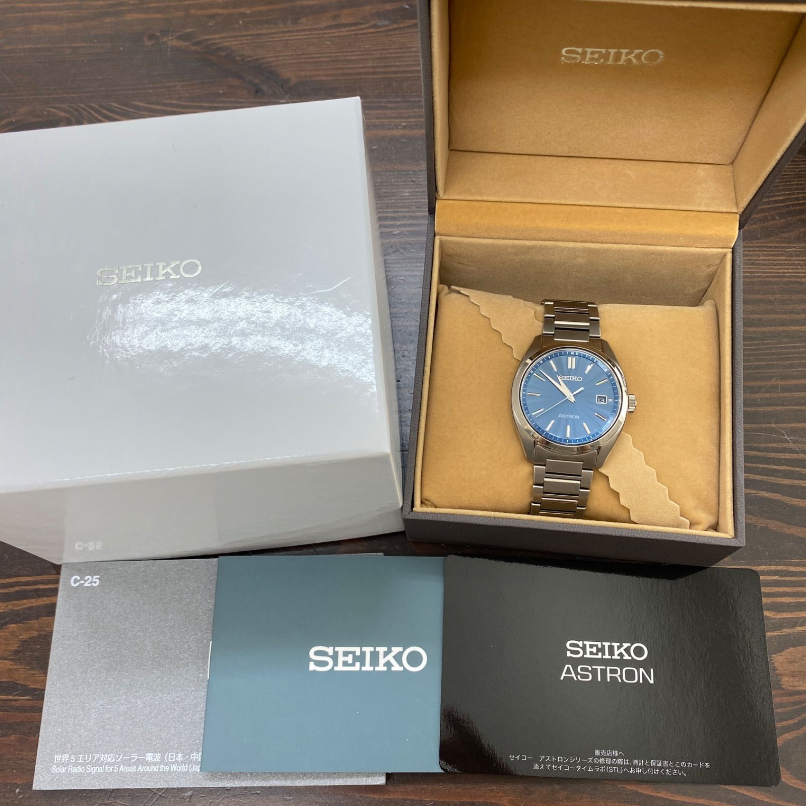 ✨美品✨ SEIKO セイコー アストロン ORIGIN ソーラー電波時計