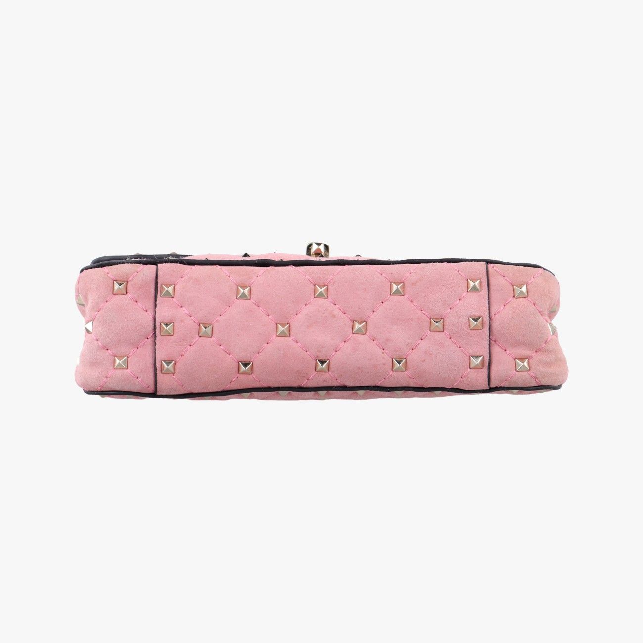 ヴァレンティノ ロックスタッズ レザー パテント パンプス ピンク系 ヴァレンティノ VALENTINO ロックスタッズ カードホルダー