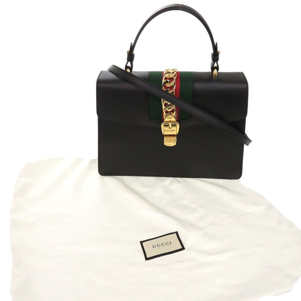 GUCCI - グッチ シルヴィ スモール シェリーライン チェーン ショルダーバッグ 481666 レザー レディース GUCCI  【228-68167】の通販 by 銀座パリス ラクマ店｜グッチならラクマ