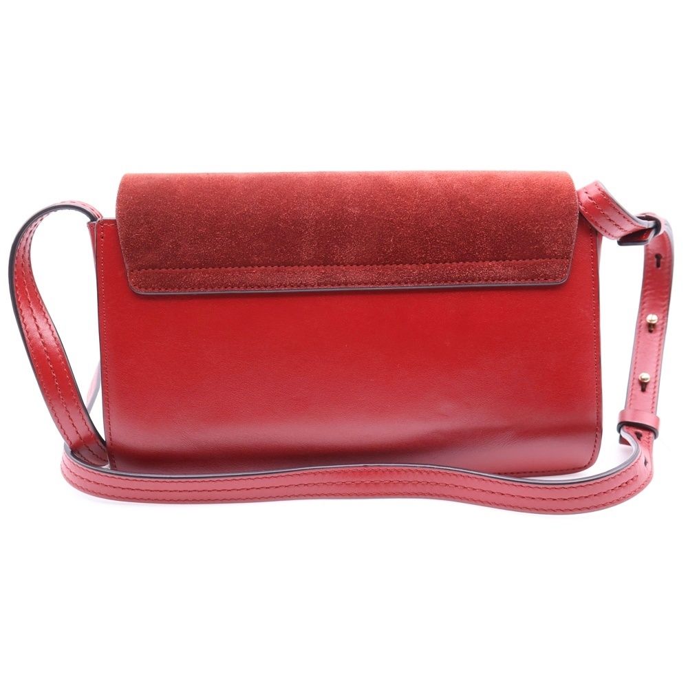 Chloe (クロエ) チェーンショルダーバック レッド レザー