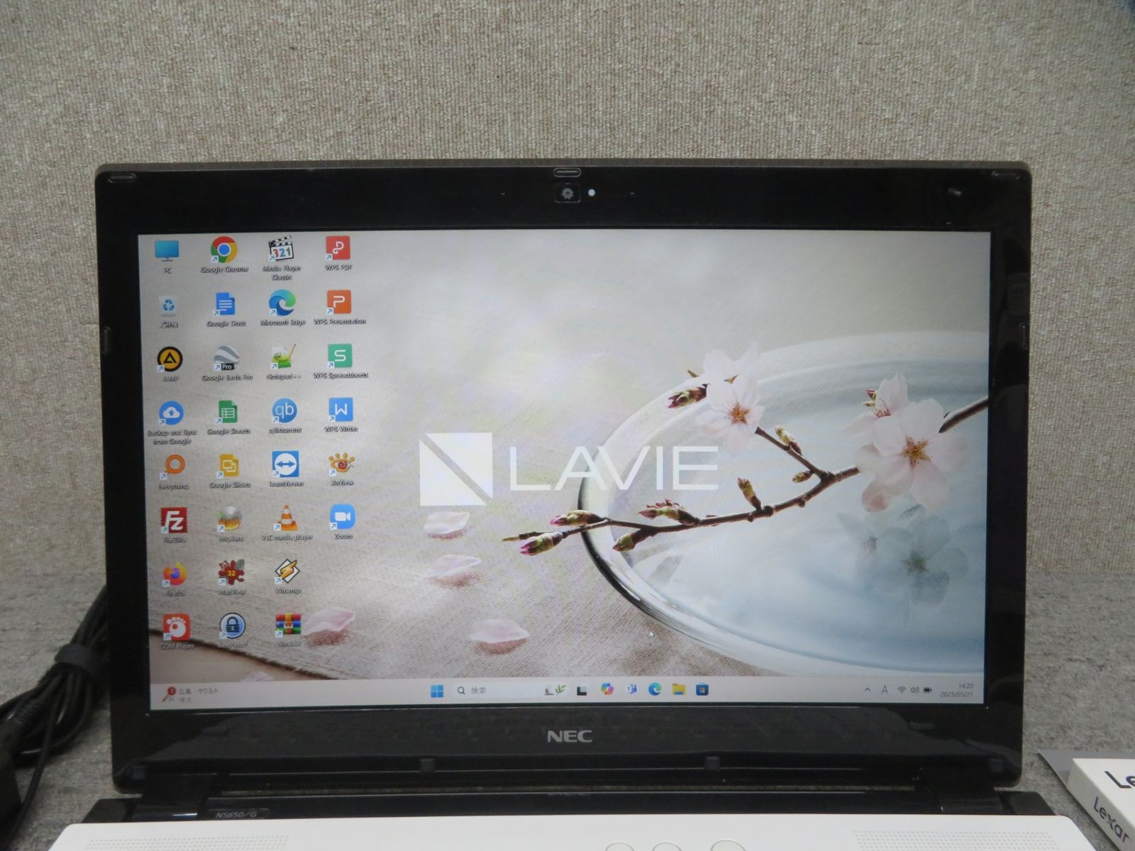 【DVD・高速 i7】◆ NEC LAVIE Note Standard PC-NS650GAW / 15.6型 ◆ 高性能Core i7-7500U /高速 新品SSD 512GB / メモリ8GB ◆ Windows 11  /サービス 正規 Office ◆ 到着後すぐに使える ACアダプター付き DVD・高速 i7】◇ NEC LAVIE Note Standard PC-NS650GAW / 15.6