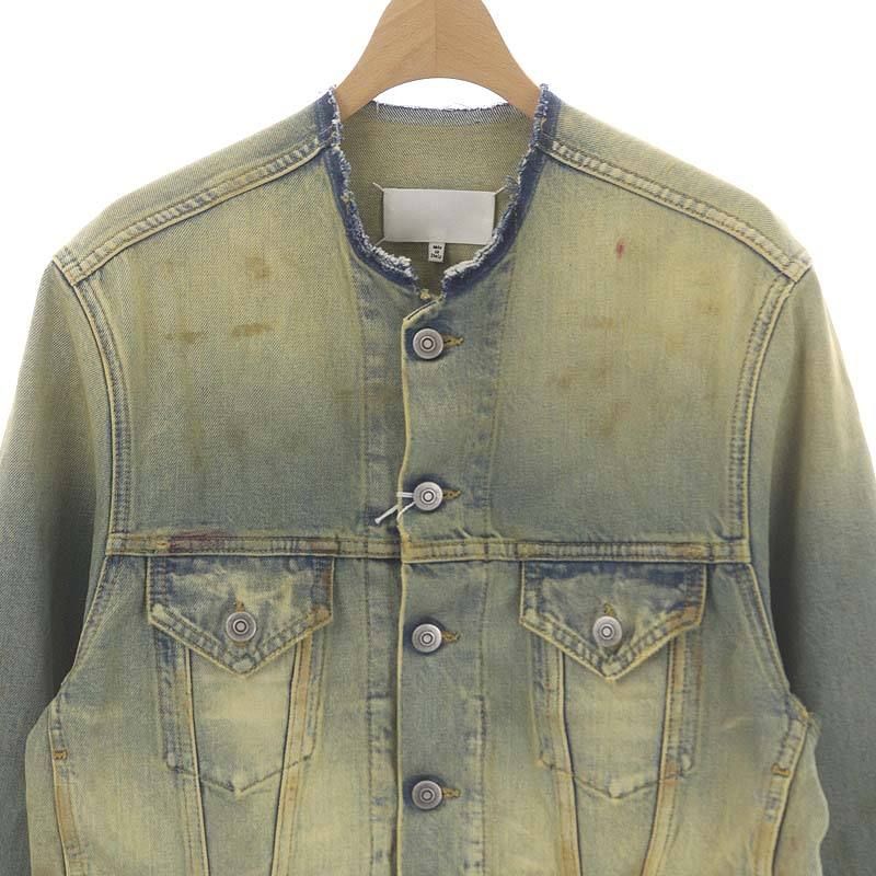 メゾンマルジェラ Maison Margiela 22SS Dirty Denim Jacket 白タグ ...