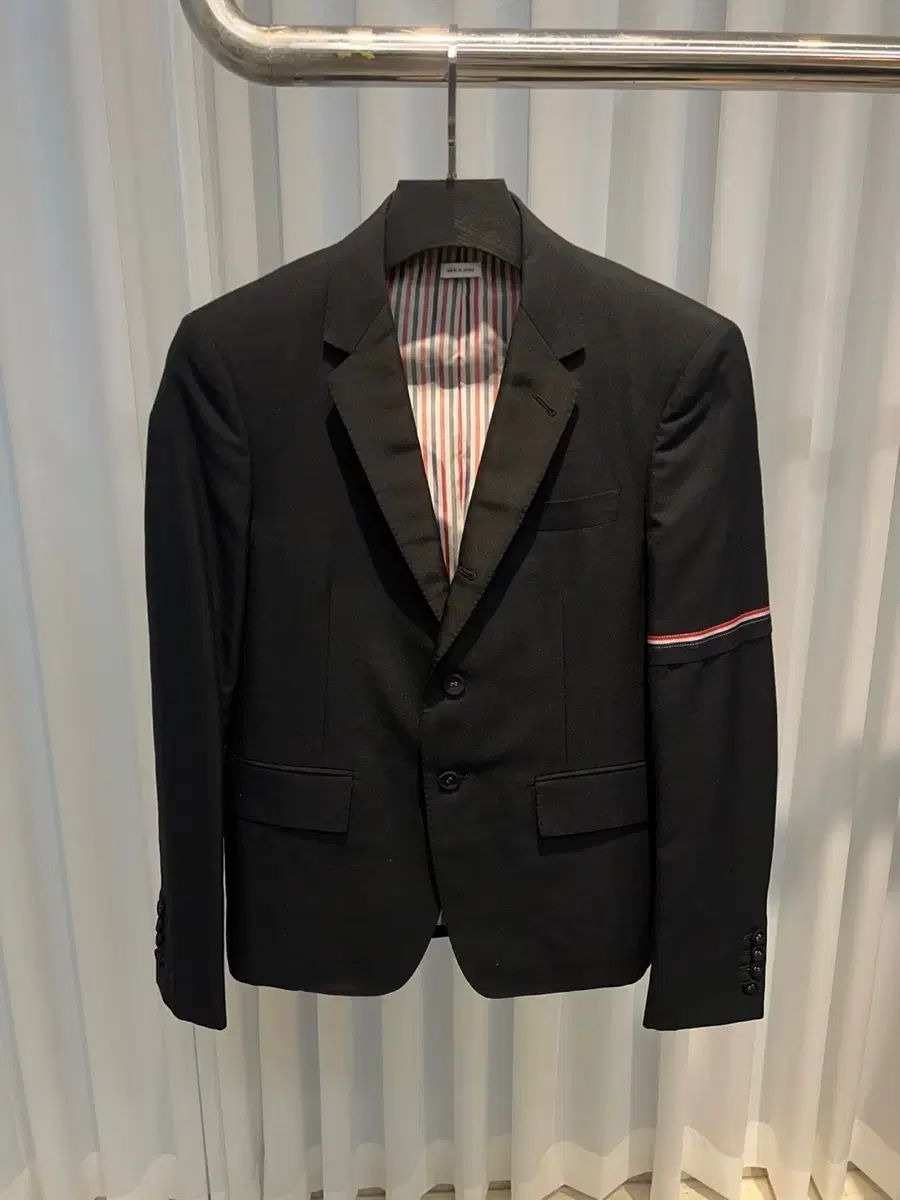 希少サイズ トムブラウン Thom Browne アームバンド シャツ 薄手