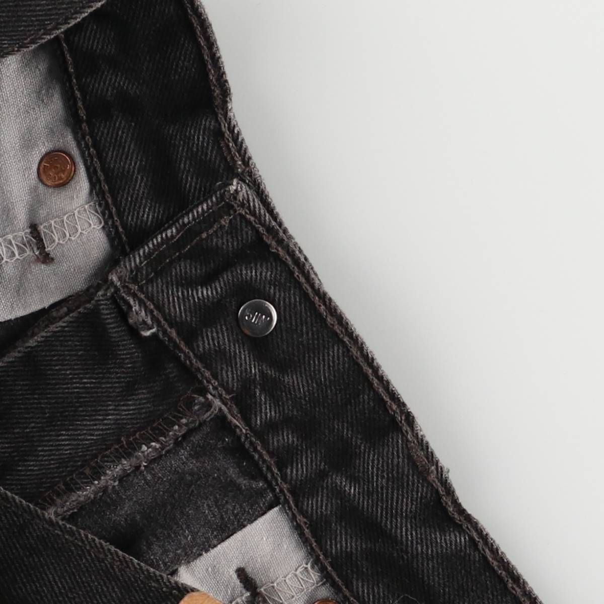 古着 90年代 リーバイス Levi s 550-0260 ブラックデニム テーパードデニムパンツ メンズw30相当 ヴィンテージ evb031804 KIN-KAAI_COM