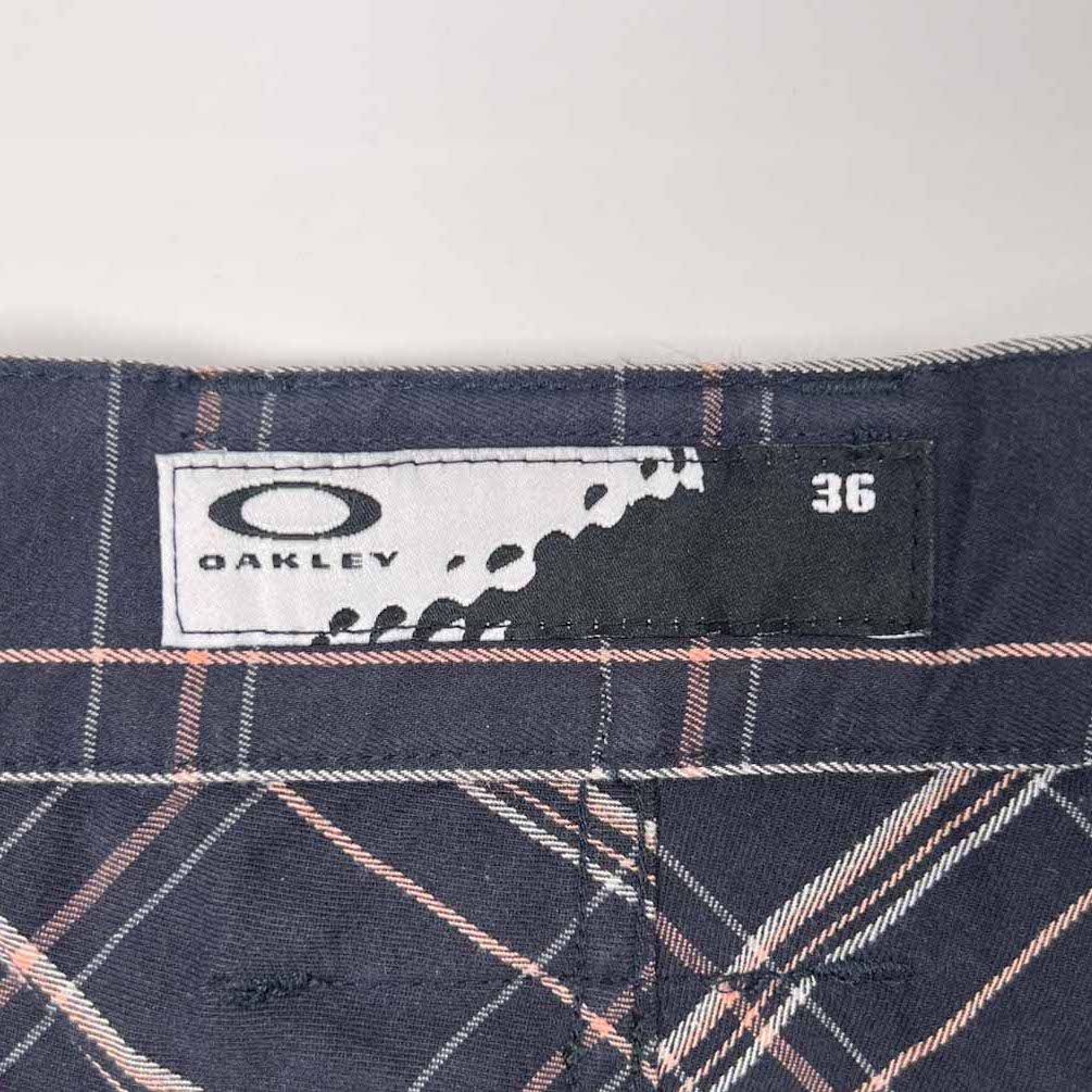 OAKLEY オークリー チェック柄 ハーフパンツ ショートパンツ サイズ 36