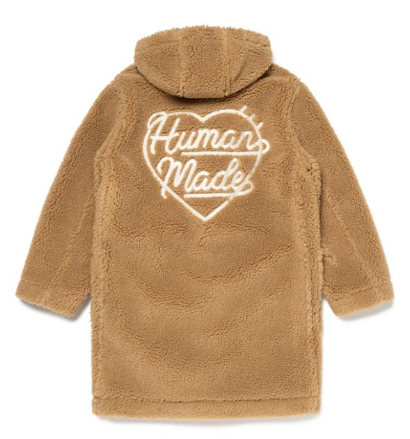 #ヒューマンメイド HUMAN MADE 23AW BOA COAT HUMANMADE 23AW BOA FLEECE DUFFLE COAT ジャケットHM26JK033 - メルカリ
