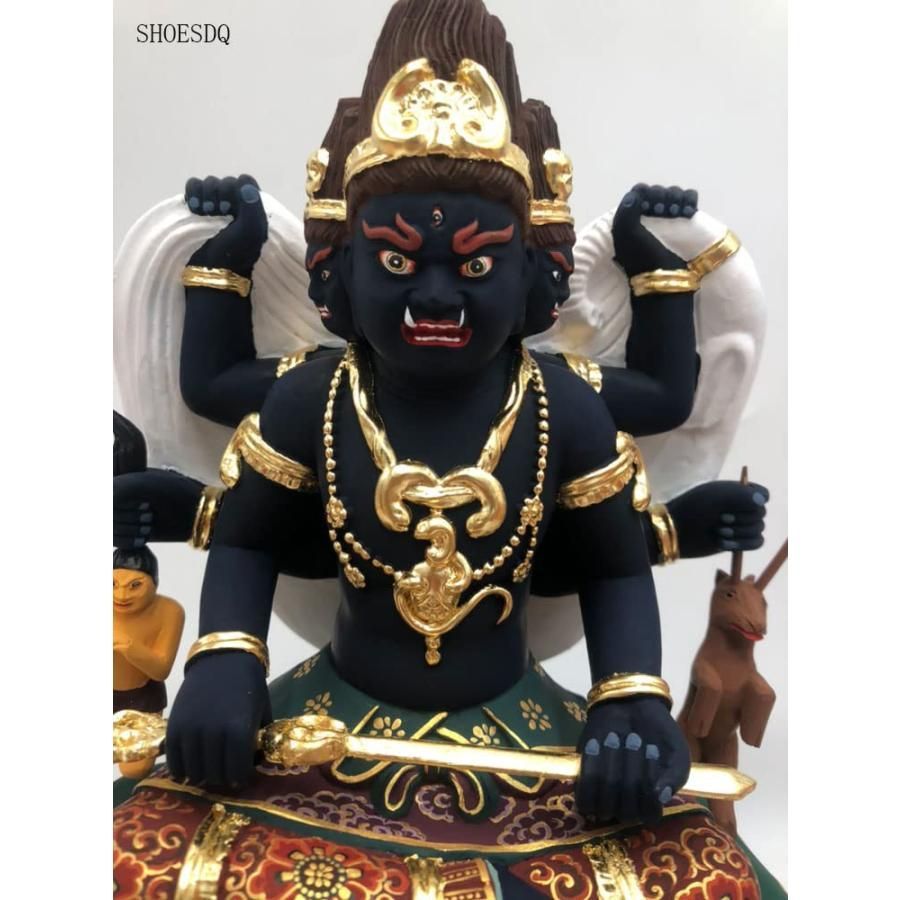 忿怒形 三面大黒天