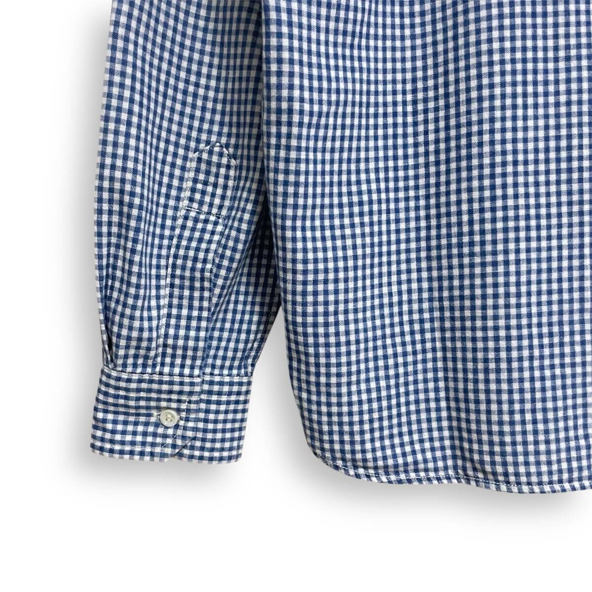 お見逃しなく! JOE McCOY REAL McCOY S ジョーマッコイ リアルマッコイズ ギンガムチェック 長袖 シャツ 15 M