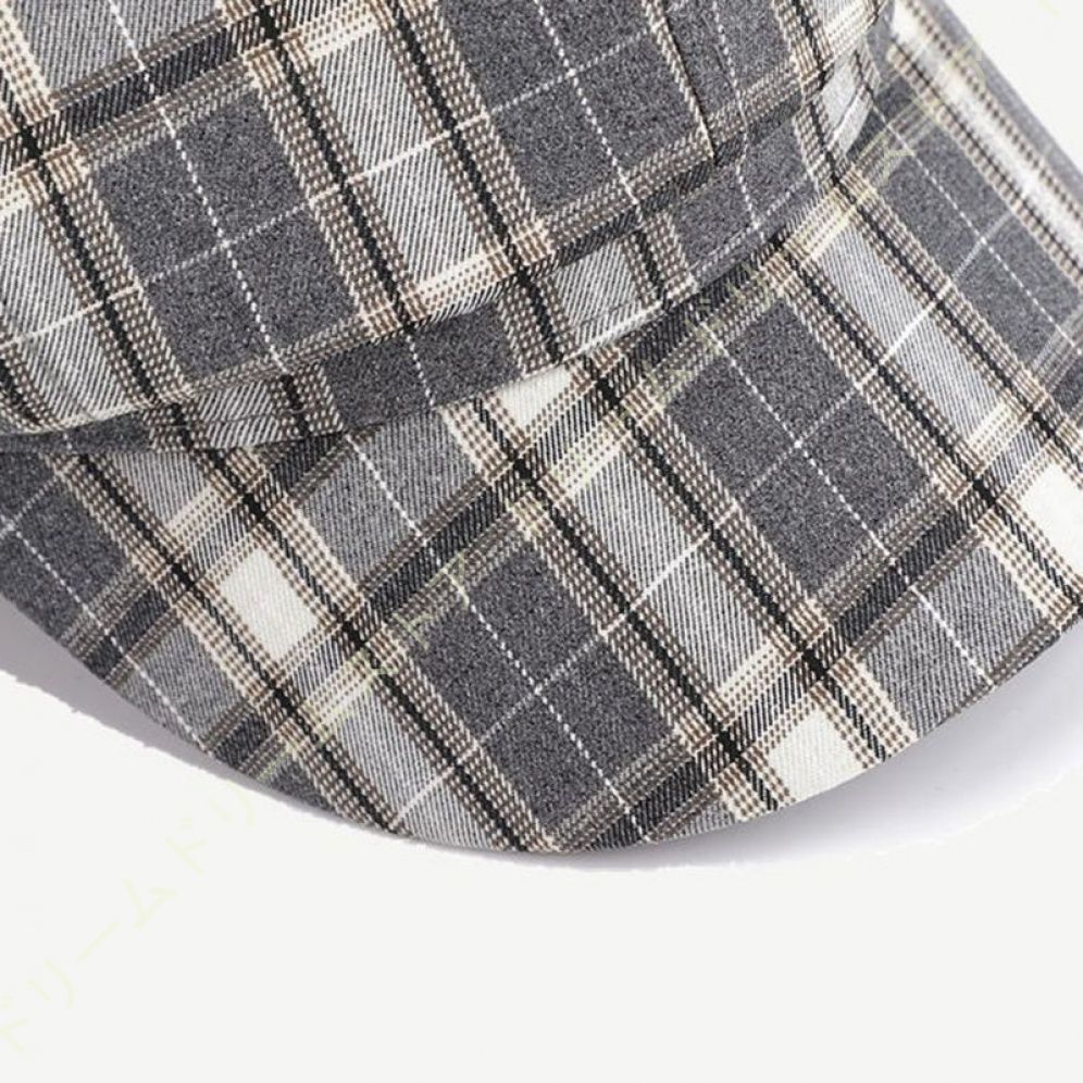 RRL ウール ツイード キャスケット M ダークグレー 黒 裏