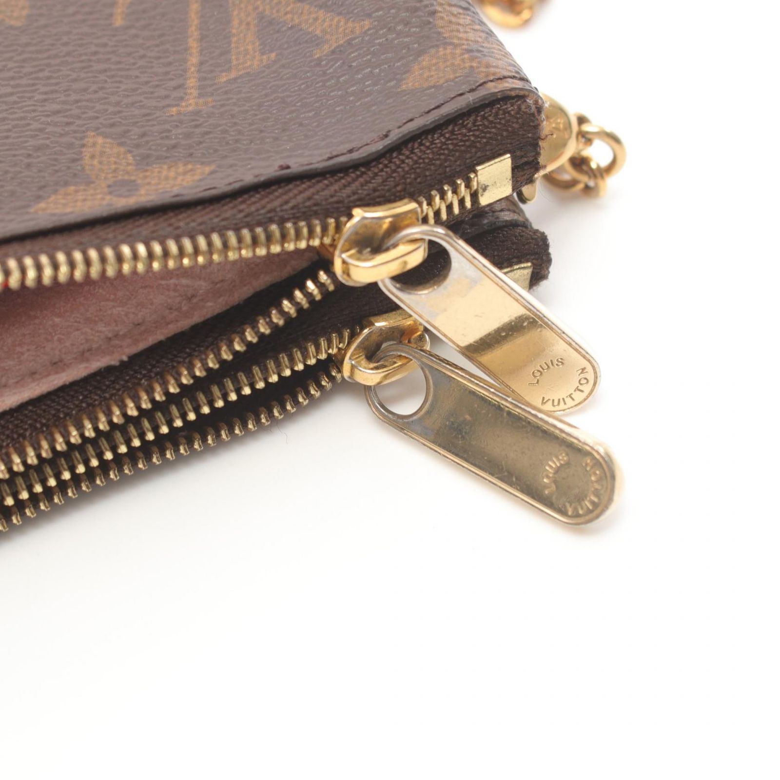 LOUIS VUITTON ルイ・ヴィトン ポシェット ドゥーブルジップ 