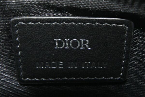 ディオール カードケース オブリ―ク ブラック レザー - メルカリ 