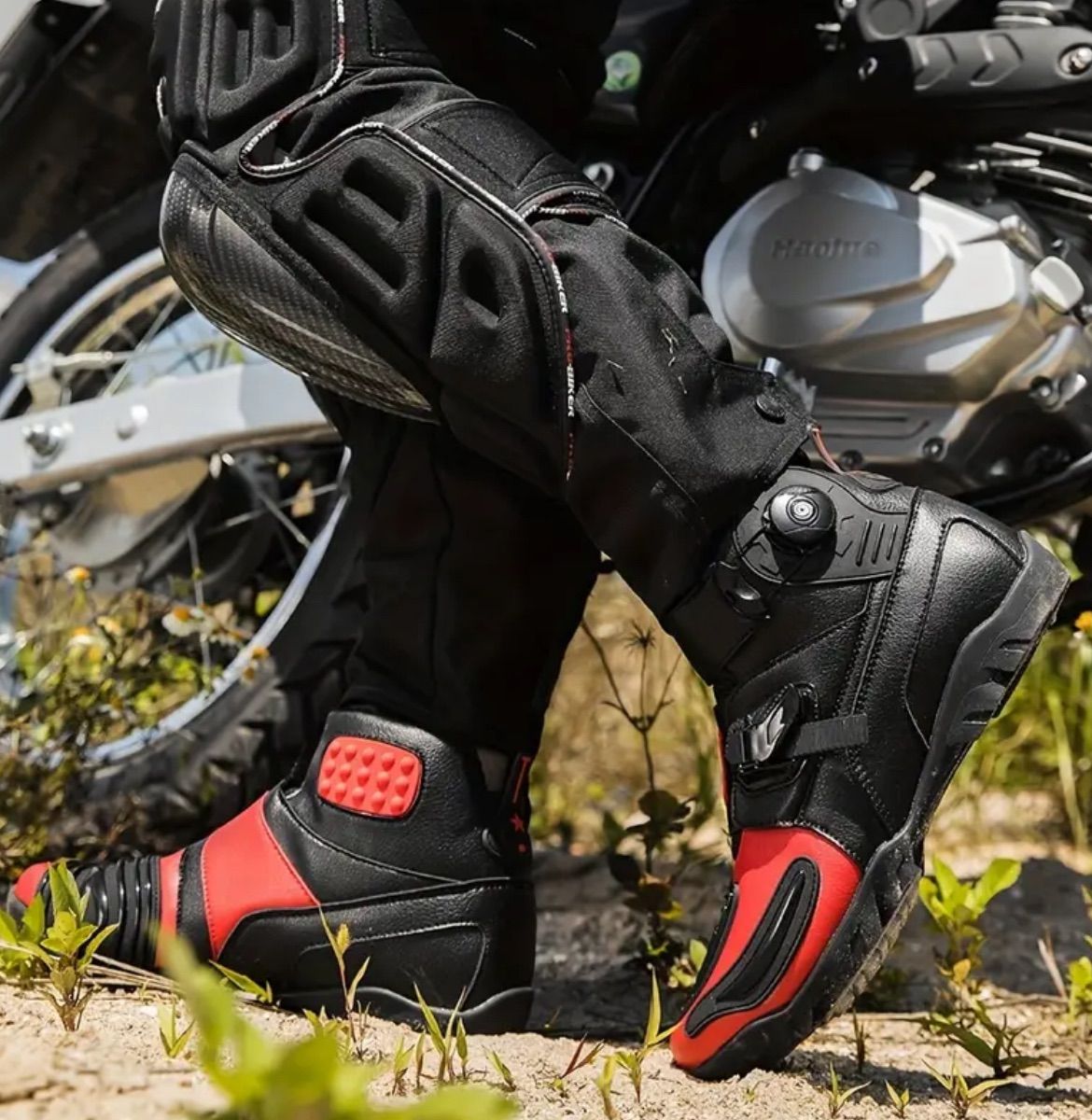 バイク ライディング シューズ オートバイ 靴 ブーツ くつ 黒 27.5 バイクシューズ バイク用ブーツ メンズ ライディングシューズ