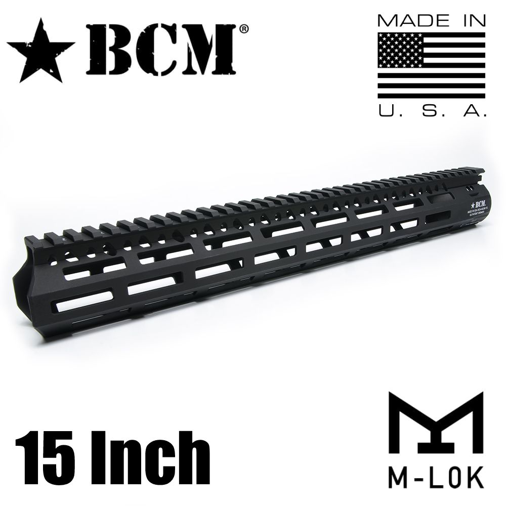 BCM ハンドガード MCMR M-LOK アルミ合金製 M4/AR15用 [ ブラック / 15インチ ] - メルカリ