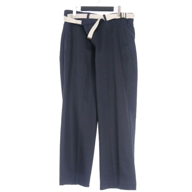 メゾンエウレカ MAISON EUREKA ヴィンテージリワークチノワイドパンツ スラックス M ネイビー 紺 070CS 人気・おすすめ｜使いやすい・旅行におすすめ 品質保証 全国発送