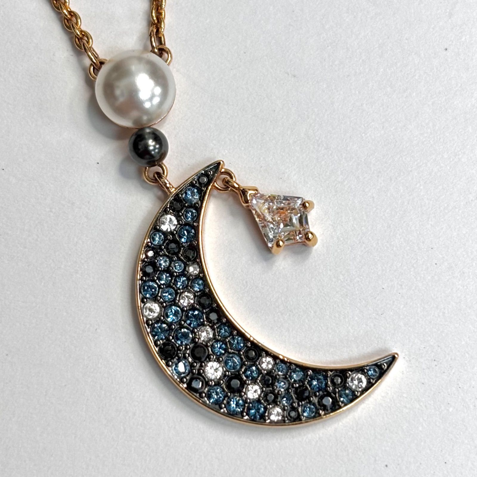 上美品⭐️SWAROVSKI スワロフスキー】 ムーン グラデーション