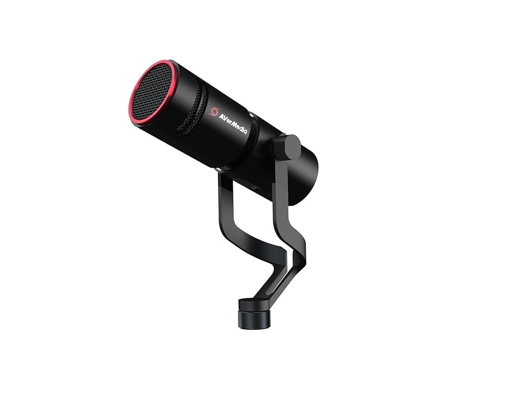 AVerMedia LIVE STREAMER MIC 330 AM330 単一指向性 ダイナミックマイク 動画配信 ストリーミング向け SP988