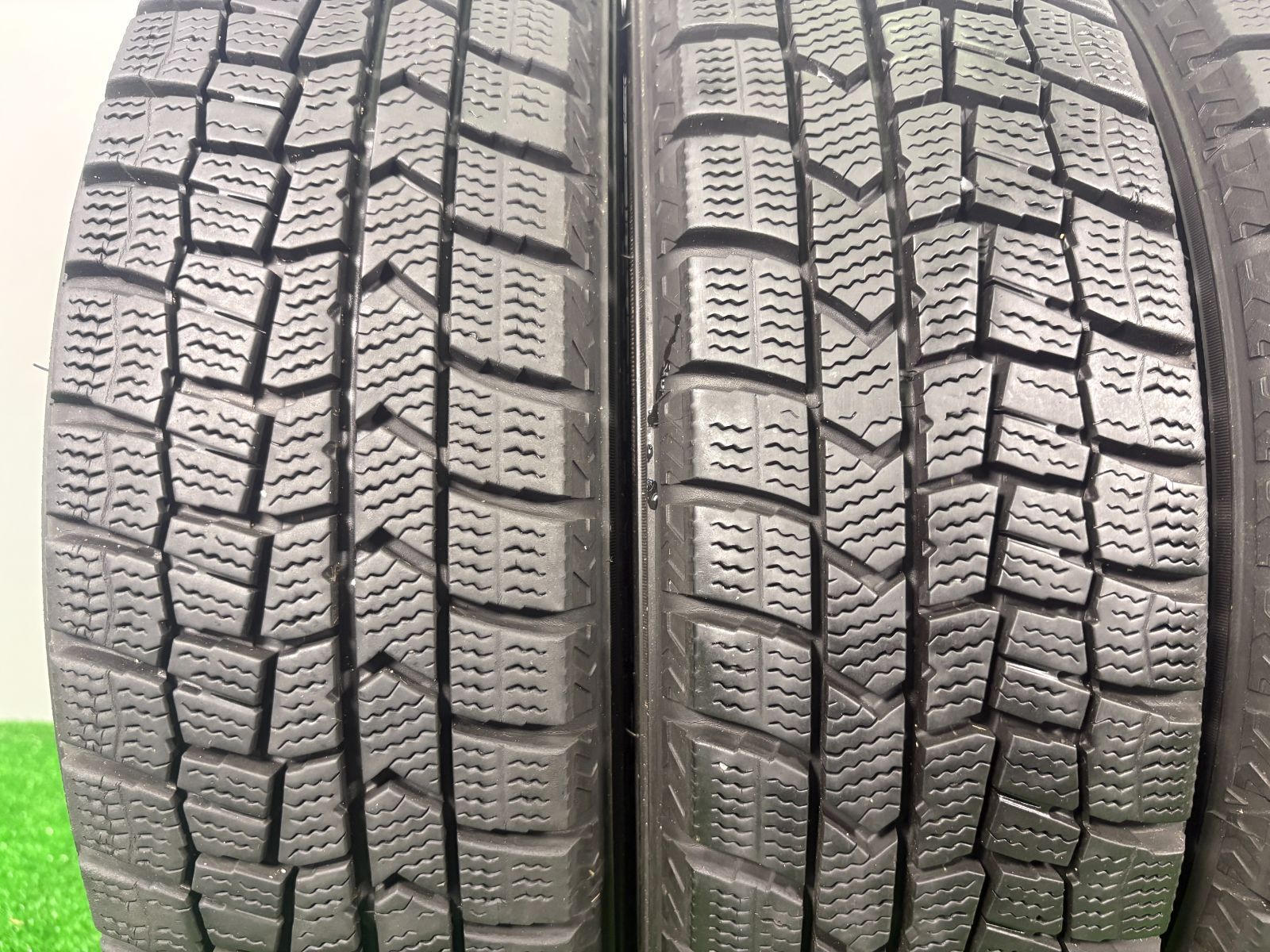 送料無料 155|65R14 ダンロップ WM02 2021年製 4本 冬タイヤ スタッドレス TA670