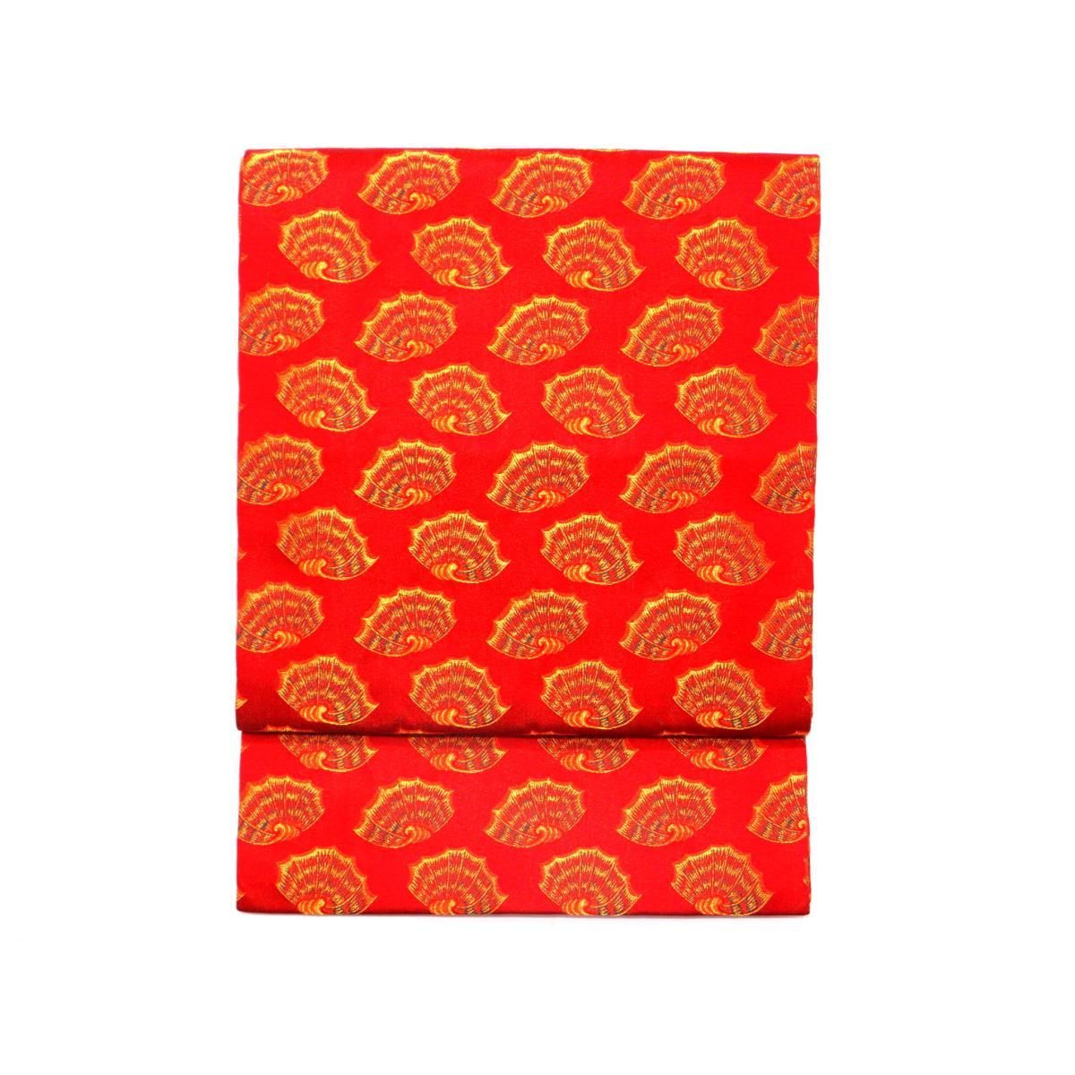 名古屋帯 龍村美術織物 開き名古屋 全通柄