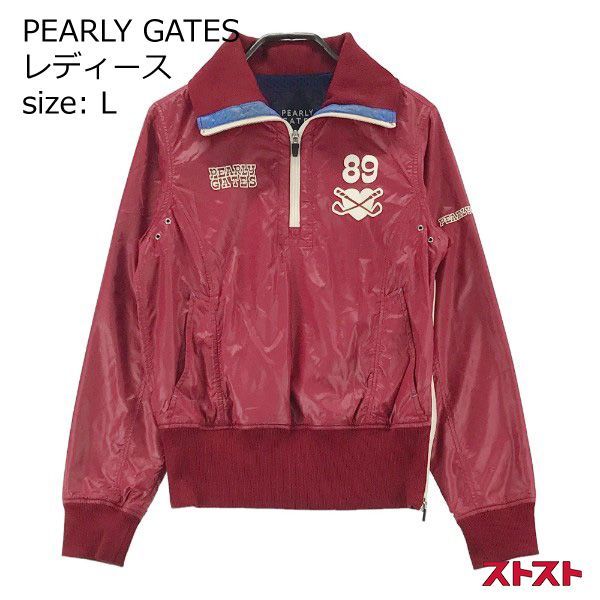PEARLY GATES ハーフジップ ブルゾン PEARLY GATES パーリーゲイツ 裏メッシュ ハーフジップブルゾン