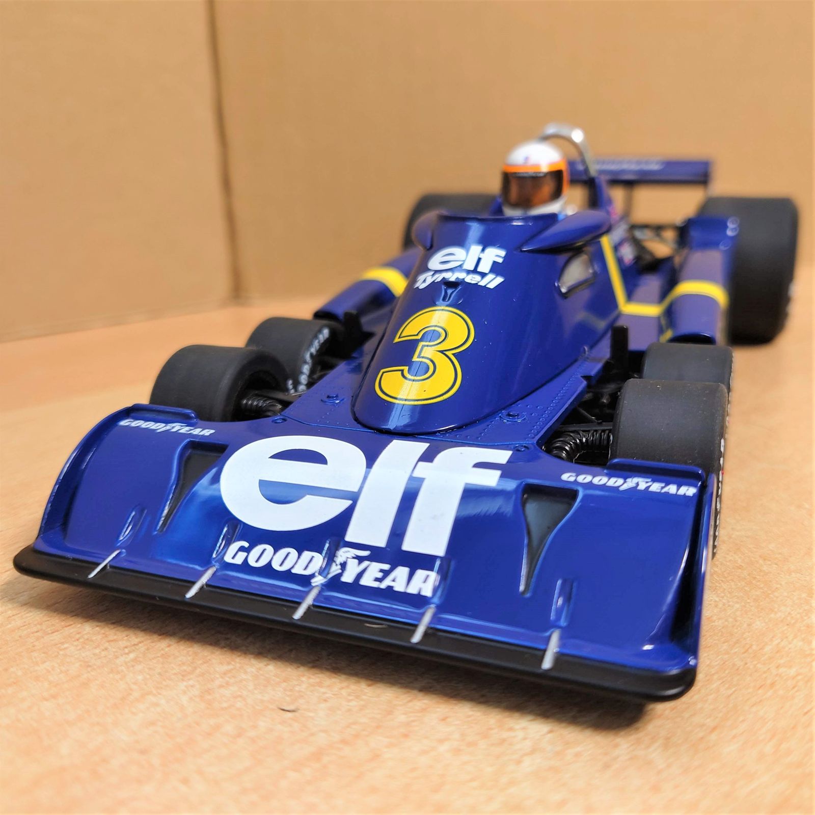 人気が高デアゴスティーニ ビッグスケールF1コレクション ティレルP34 ジョディシェクター通常販売品と試験販売品セット超激レア新品未開封② レーシングカー