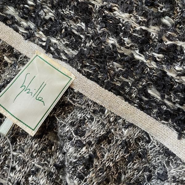 Sybilla シビラ ツイード ダブルコート グレー系 レディース M Sybilla シビラ ツイード ダブルコート グレー系 レディース M